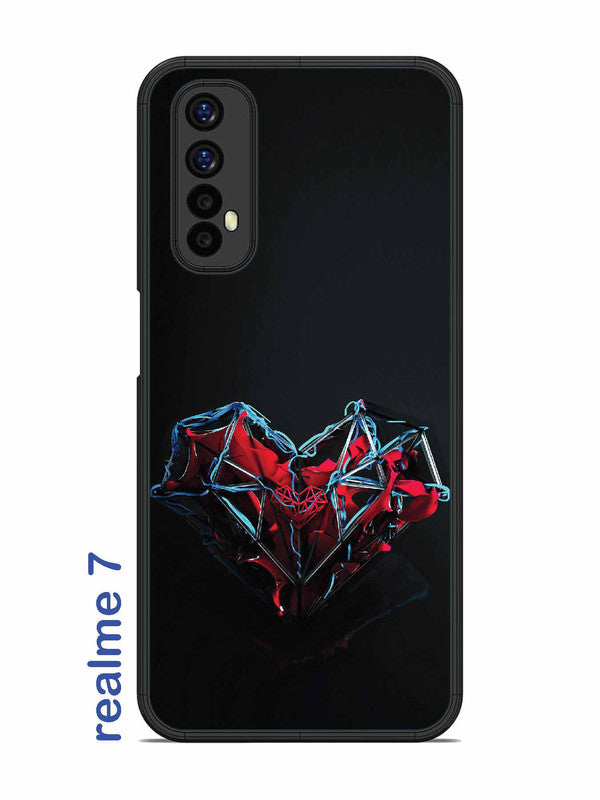 Realme 7 heart-abstract