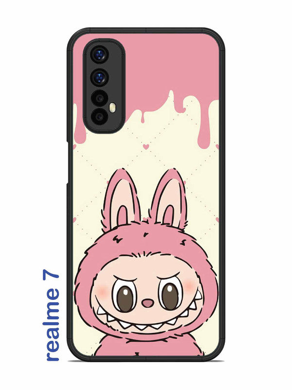 Realme 7 Labubu Closeup Pink