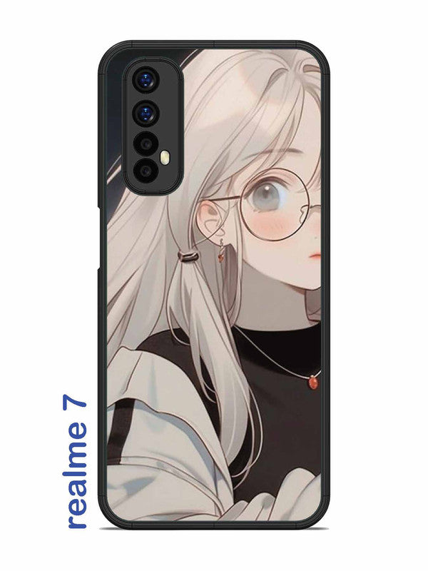 Realme 7 Anime Girl