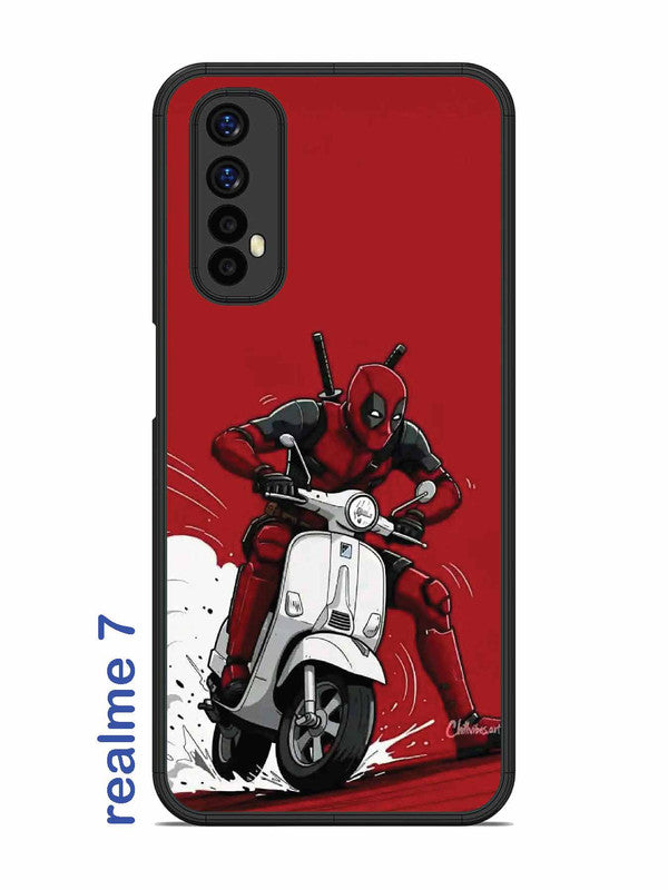 Realme 7 Deapool and Scooty