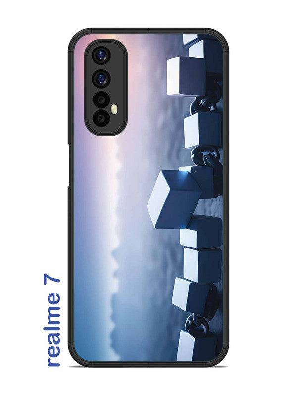 Realme 7 Minimalist Blockchain Cube Chain