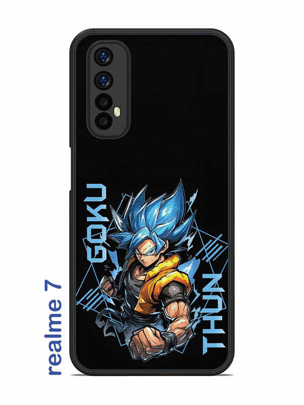 Realme 7 Street Fighter Goku God Form