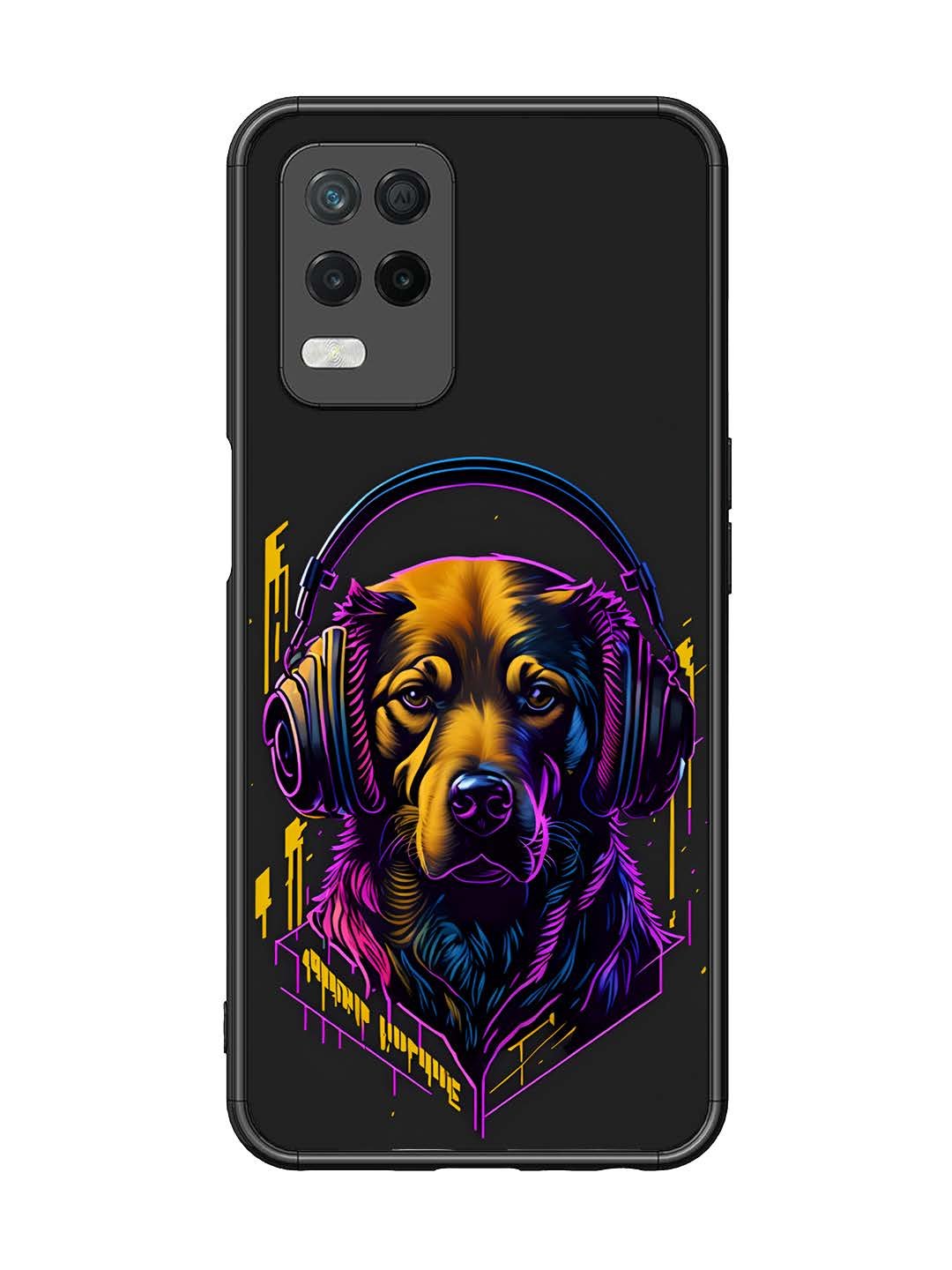 Realme Narzo 30 5G Music Lover Dog