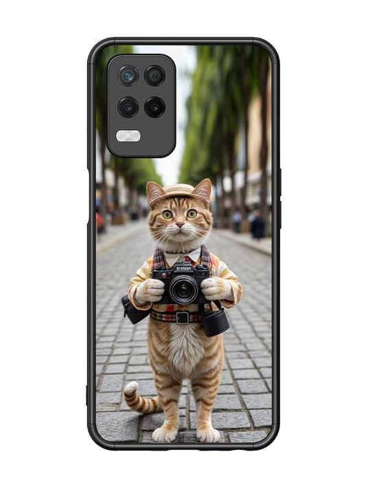 Realme Narzo 30 5G Cat as Cameraman