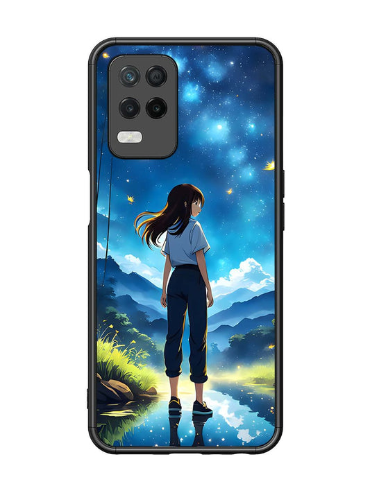 Realme Narzo 30 5G Girl In Beautiful Forest