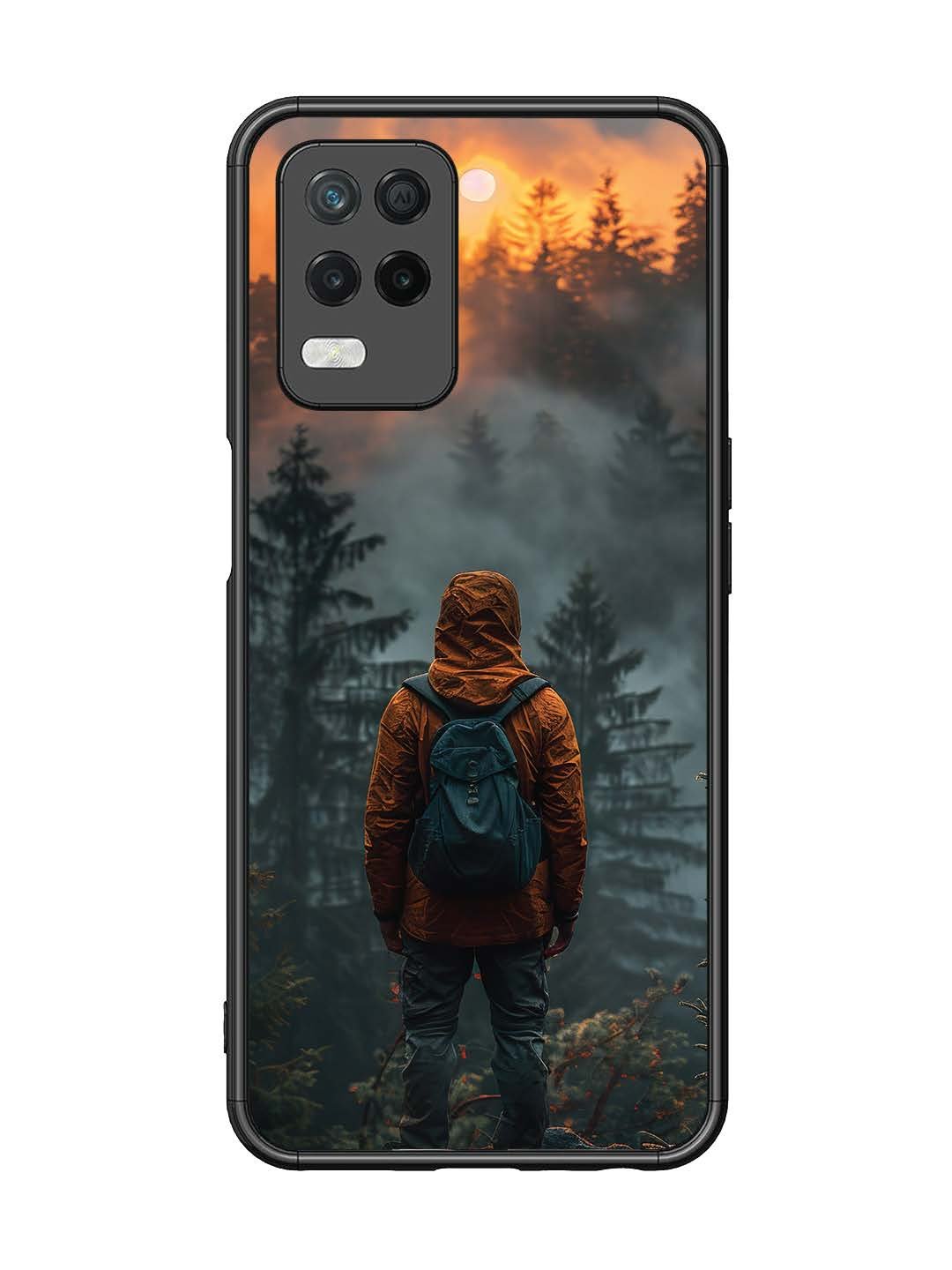 Realme 8 5G Alone in Forest