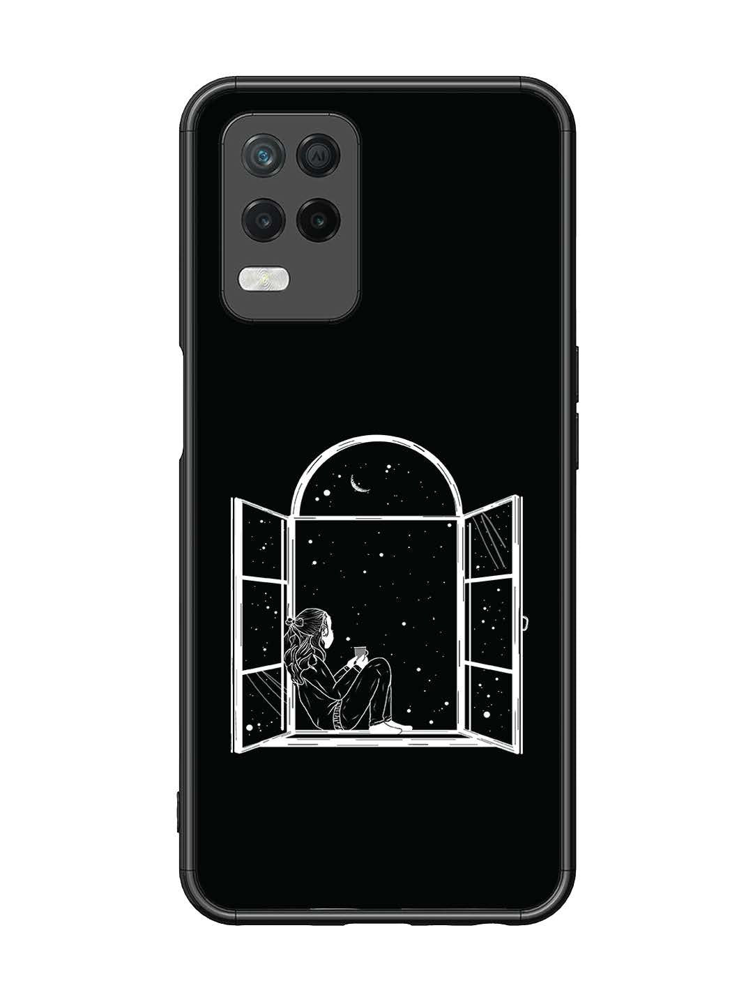 Realme 8 5G Little Girl on Window