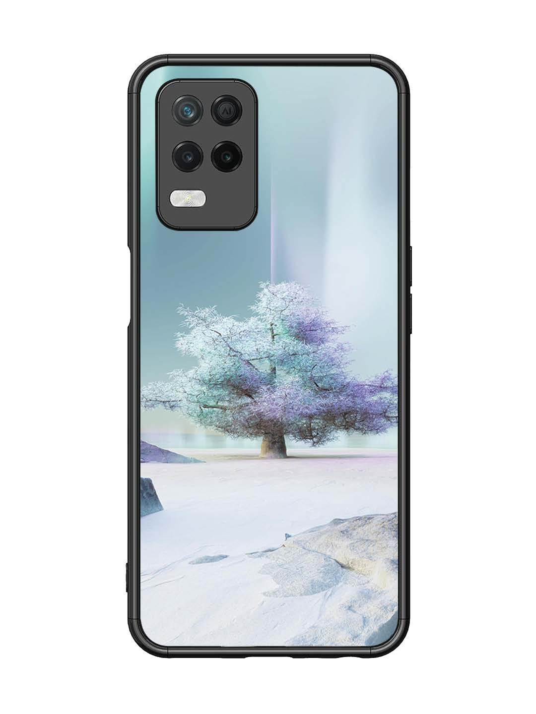 Realme 8 5G Tree on lceland