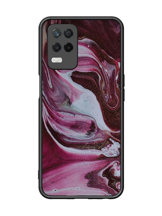 Realme Narzo 30 5G Pink And Golden Marble