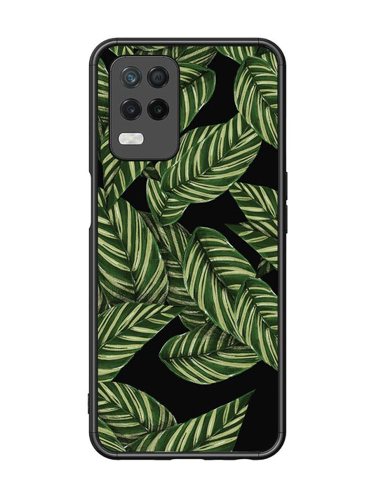 Realme 8 5G Leafs Pattern