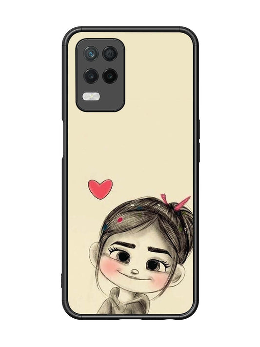 Realme Narzo 30 5G Cute Girl Looking at You