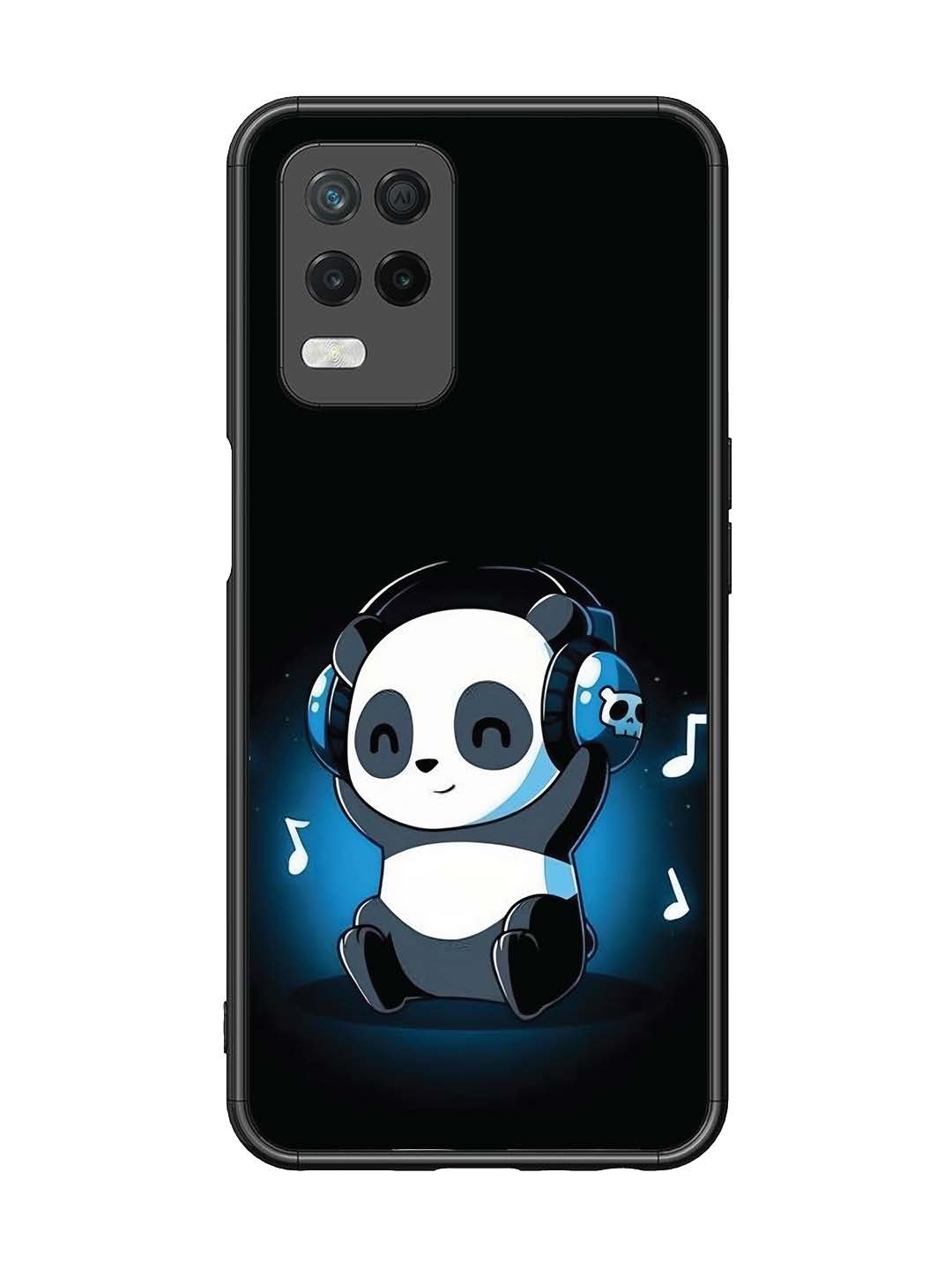 Realme Narzo 30 5G Panda Listening Music