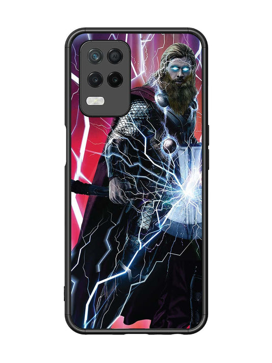 Realme 8 5G thor stormbreaker hammer lightning