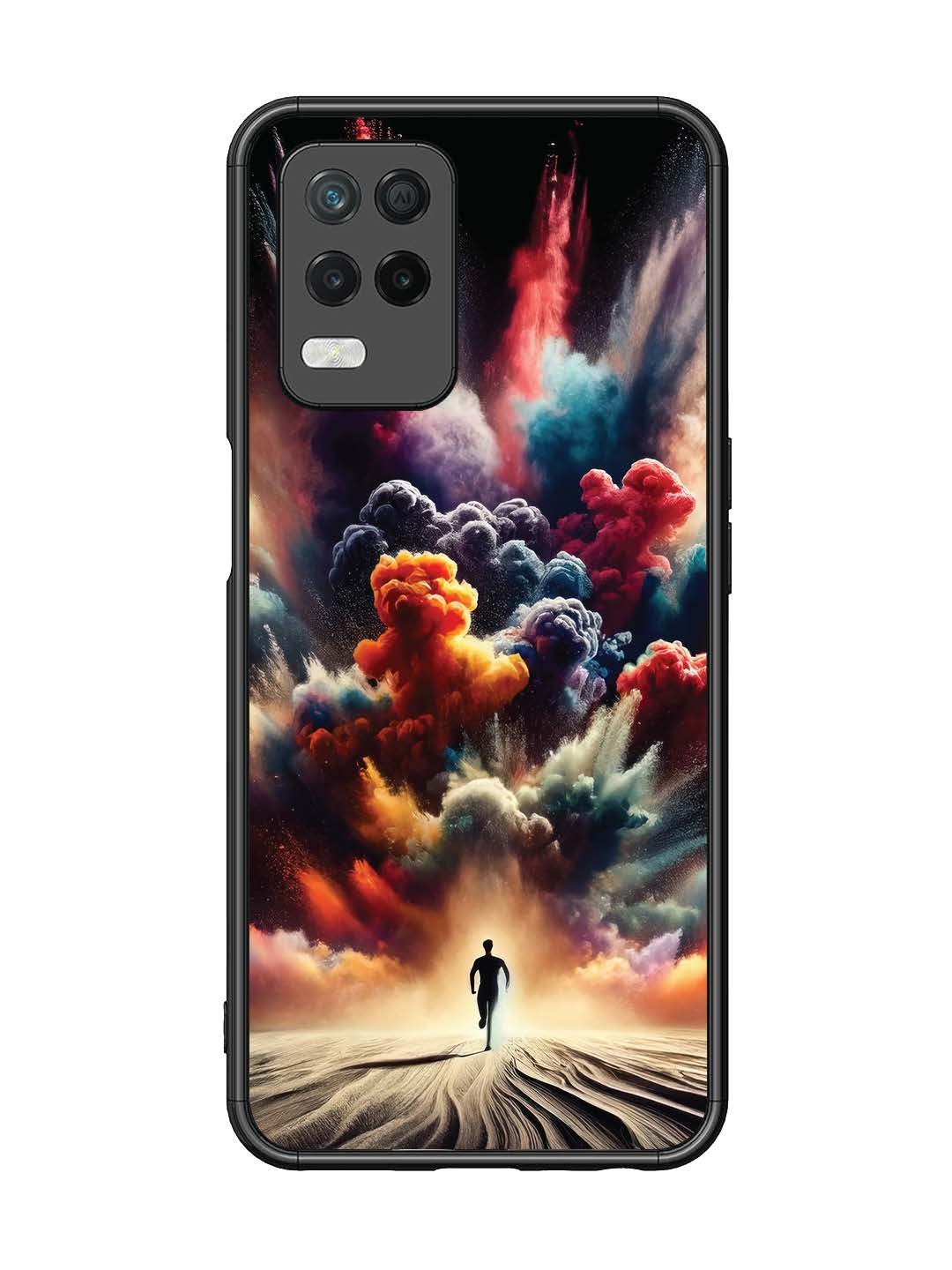 Realme Narzo 30 5G colorful-blast-explosion