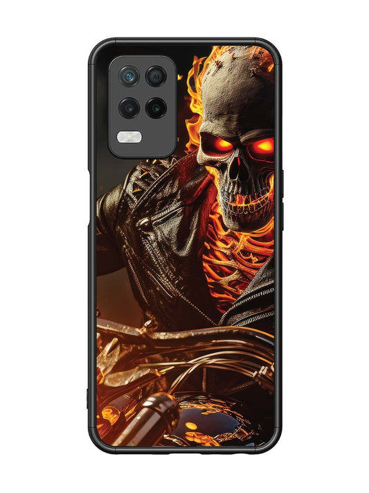 Realme Narzo 30 5G ghost-rider-marvel-superhero