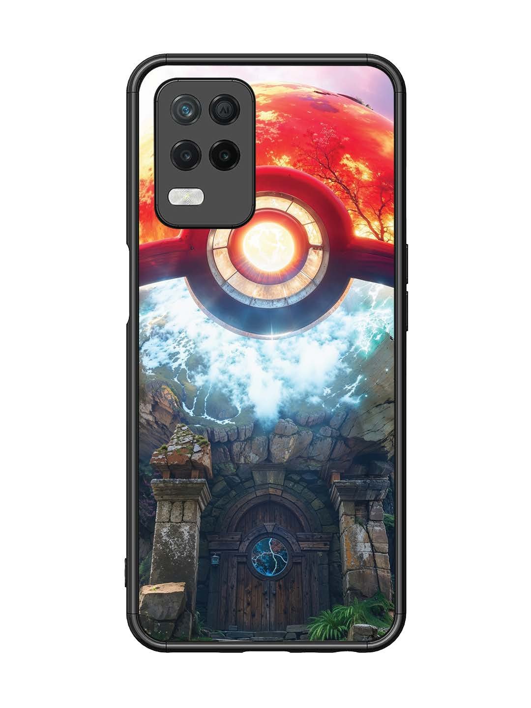 Realme 8 5G Cartoon-ball-house-anime