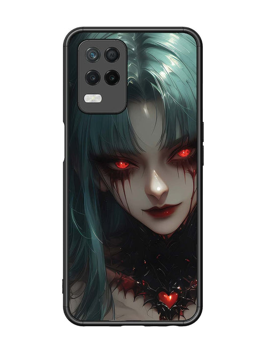Realme 8 5G succubus-demon-anime-girl-red-eyes