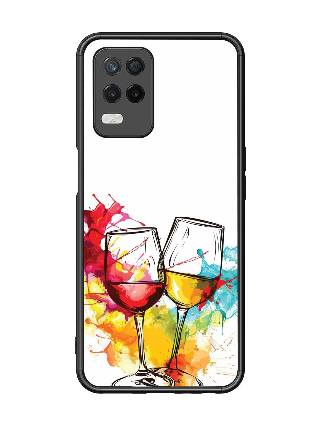 Realme 8 5G Colorful wine glasses