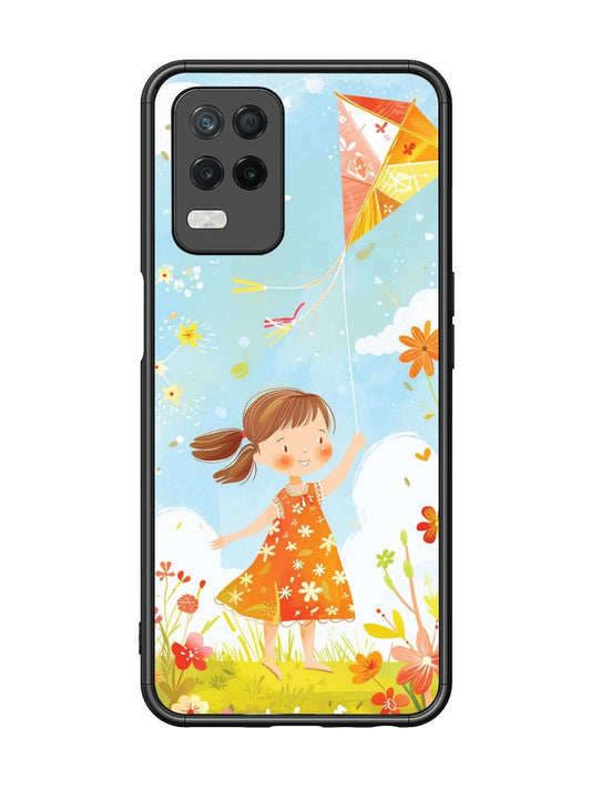 Realme Narzo 30 5G Little Girl Kite Flying