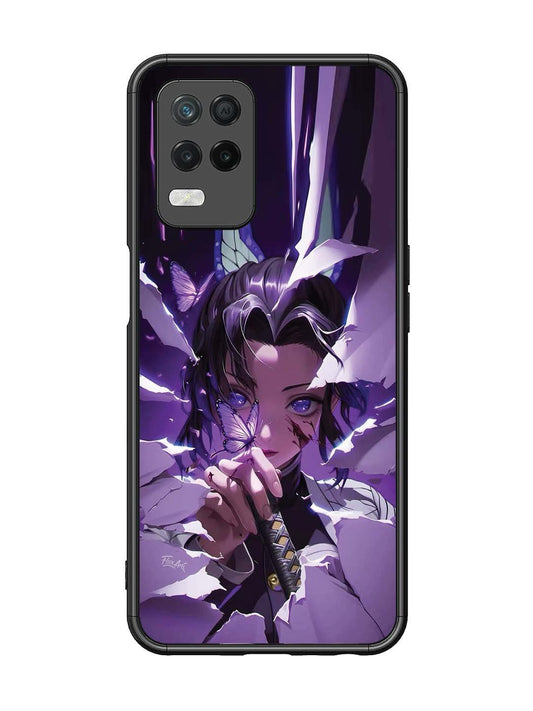 Realme 8 5G Purple Butterfly Hashira