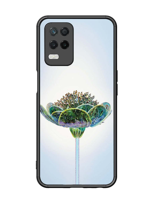 Realme Narzo 30 5G Liquid Glass Chromatic Flower
