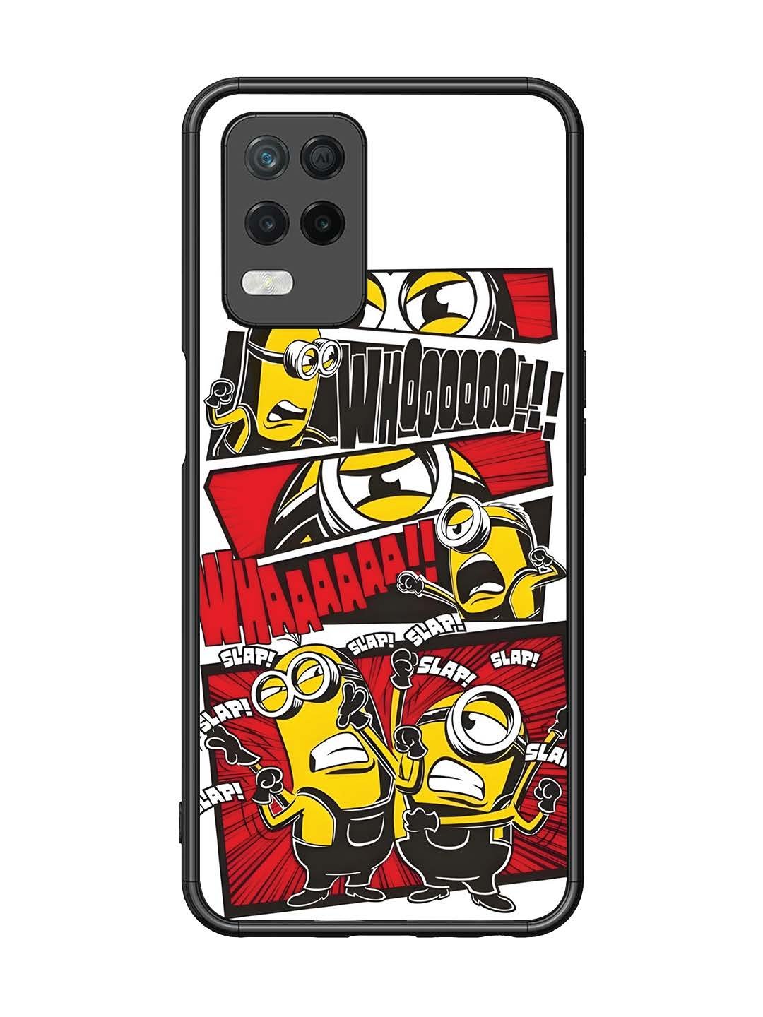Realme 8 5G Minions Comic Panel Action