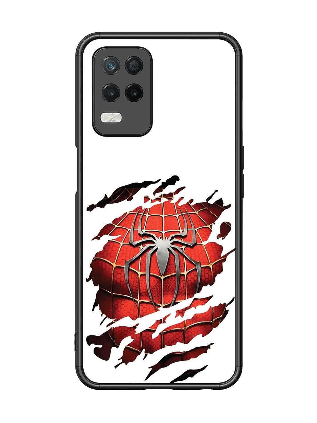 Realme Narzo 30 5G Spider man iconic sign