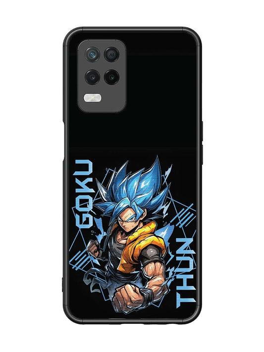 Realme Narzo 30 5G Street Fighter Goku God Form