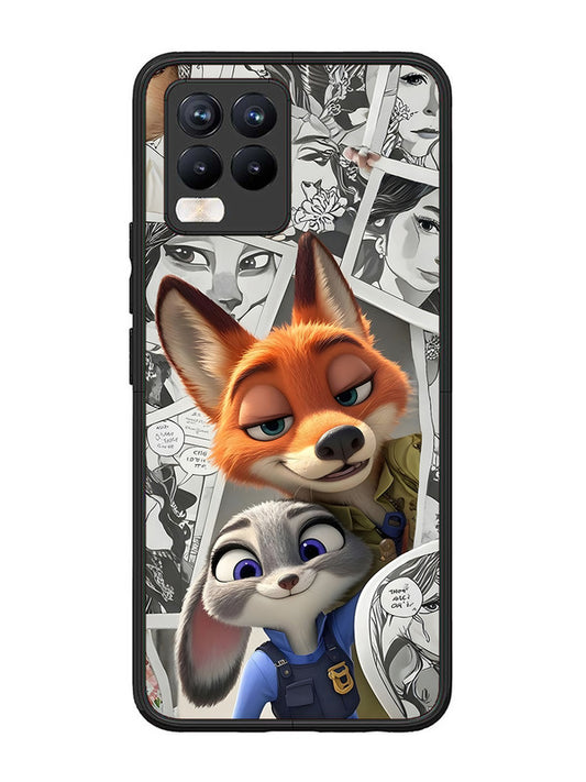 realme 8 Pro Cute Nick wilde and judy hopps