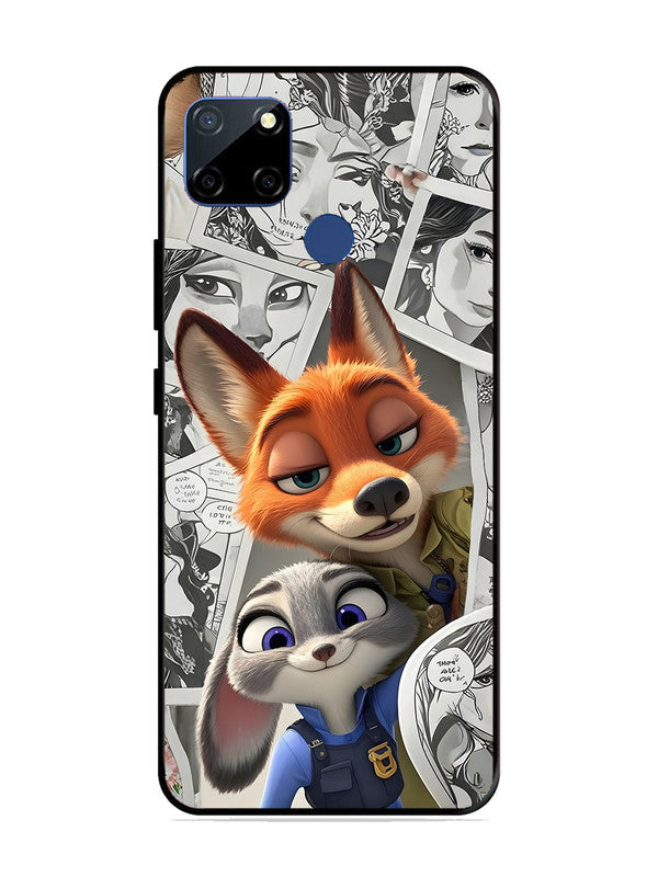 realme C12 Cute Nick wilde and judy hopps