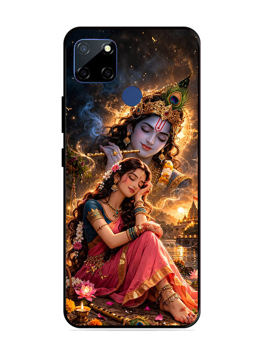realme C12 Radha thinking of Krishna