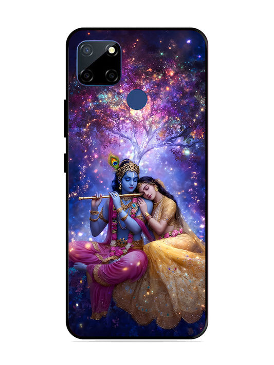 realme C12 Radha Krishna Enjoying Flute