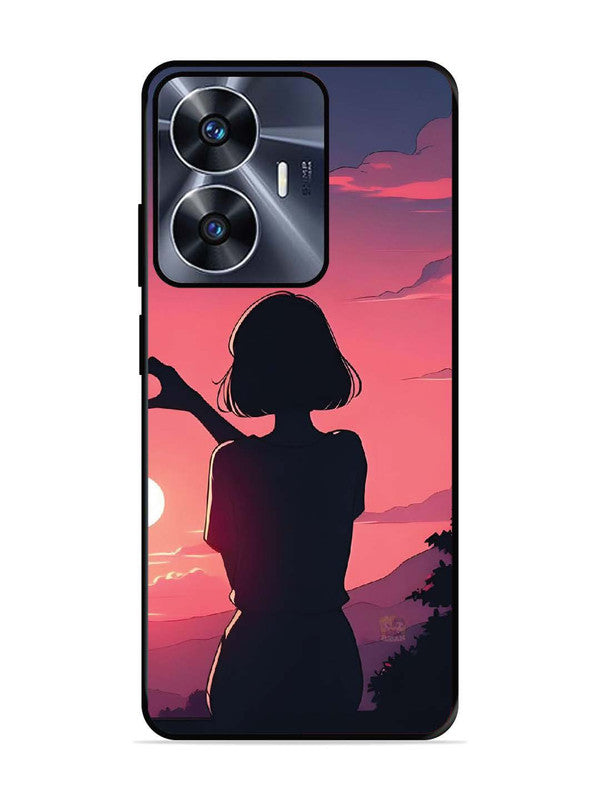REALME C55 Love Heart with Hand Girl