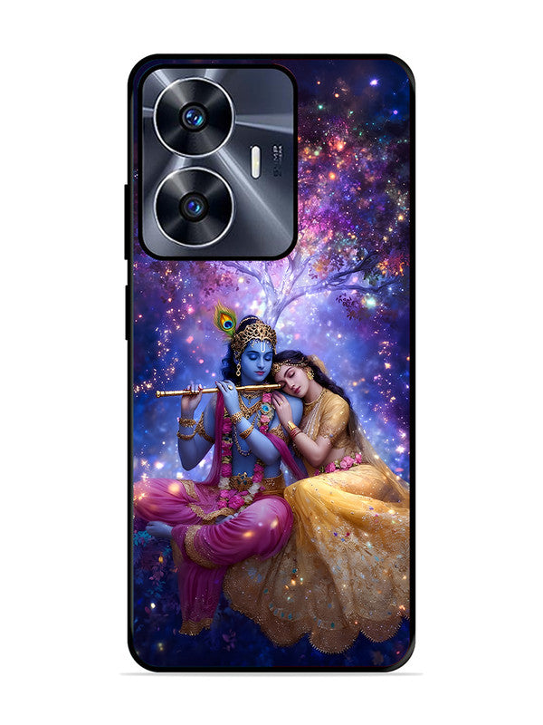 realme C55 Radha Krishna Enjoying Flute