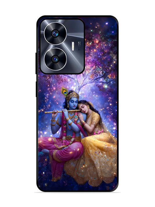 realme C55 Radha Krishna Enjoying Flute