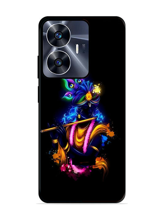 realme C55 Krishna Playing Flute