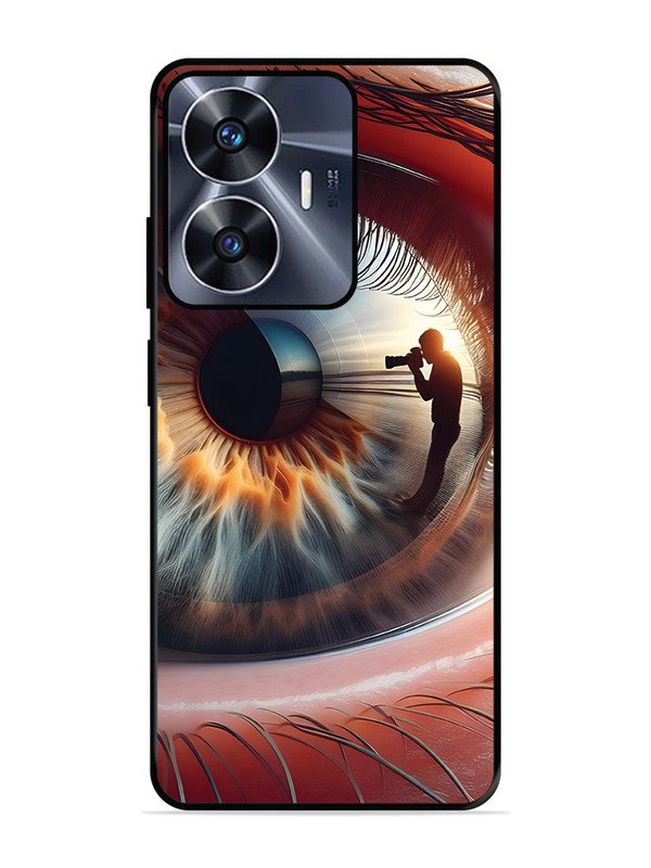 realme c55 Eye Pupil