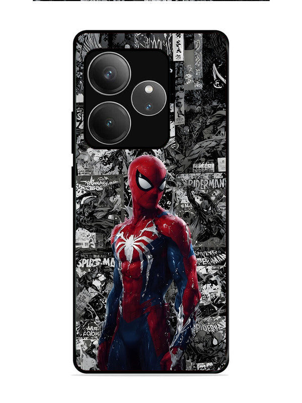 realme GT 6T 5G Spiderman Highlighted on News Paper