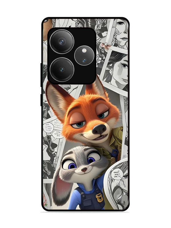 realme GT 6T 5G Cute Nick wilde and judy hopps