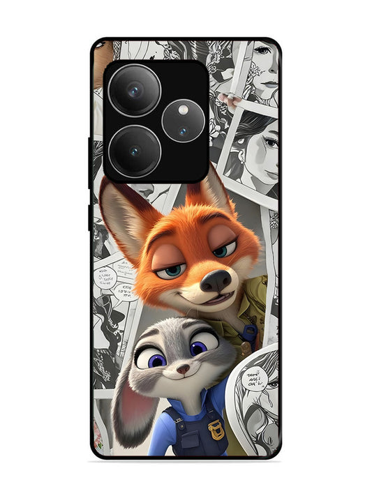 realme GT 6T 5G Cute Nick wilde and judy hopps