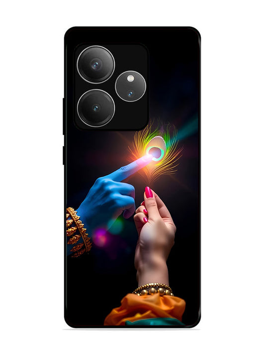 realme GT 6T 5G Radha Krishna touching feather