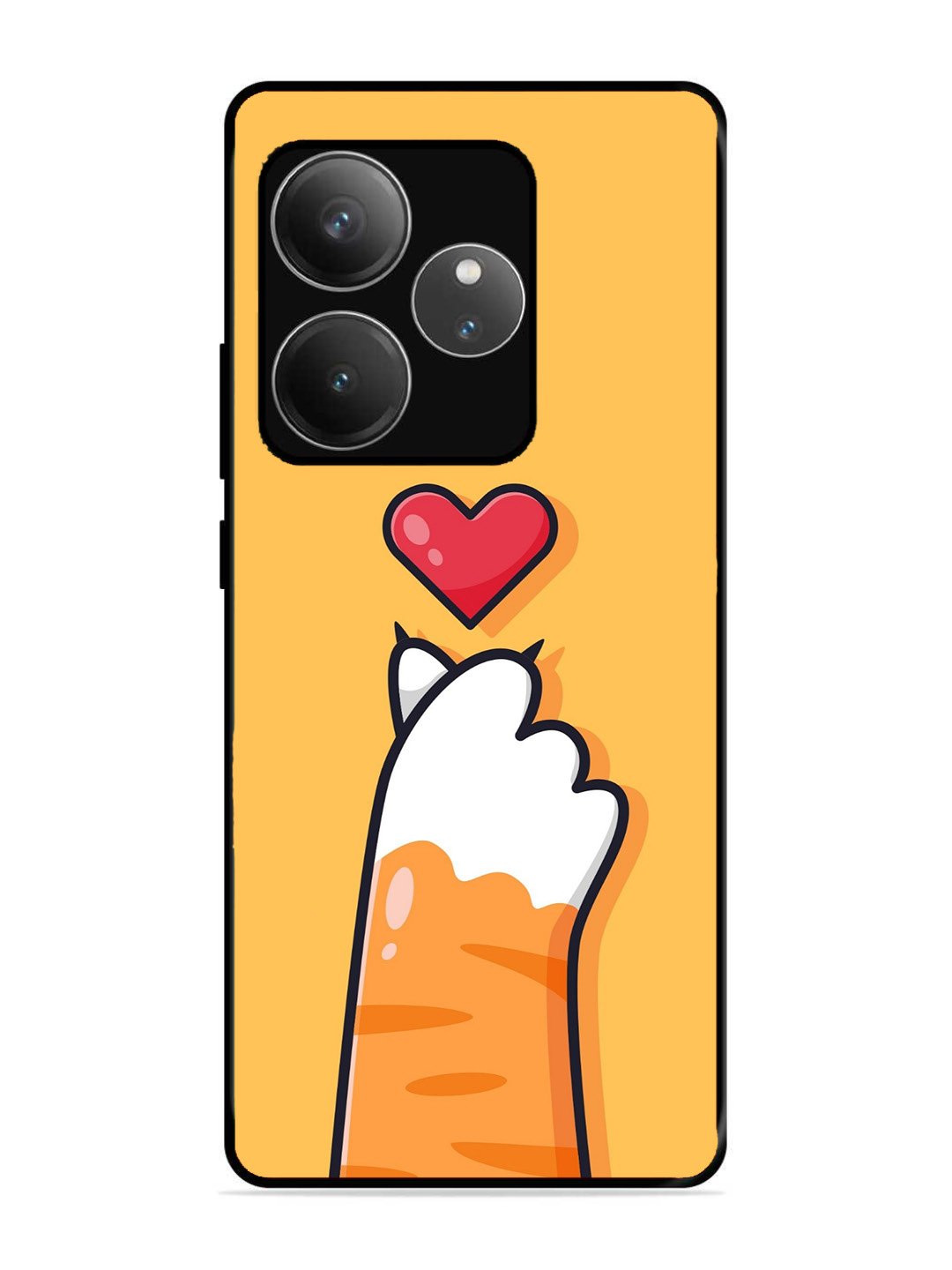 realme gt 6t 5g Heart Hand