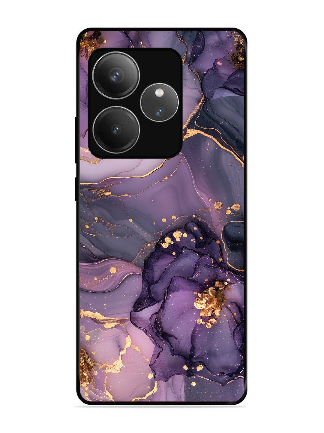 Realme GT6 Royal Orchid Theme Marble