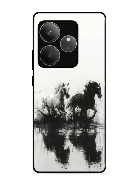 Realme GT6 Black & White Horse