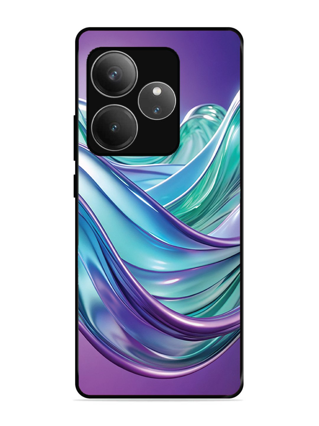 Realme GT6 Mystic Purple Wave