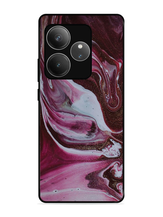 Realme GT6 Pink And Golden Marble