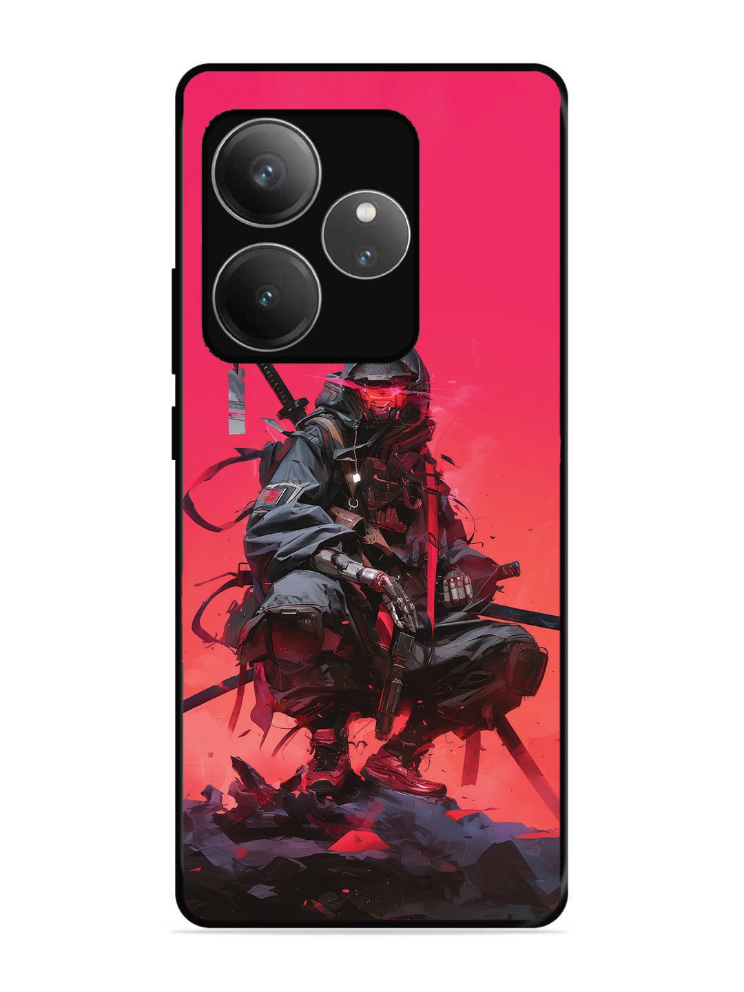 Realme GT6 Cyberpunk Ninja Katana