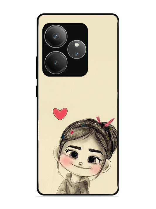 Realme GT6 Cute Girl Looking at You