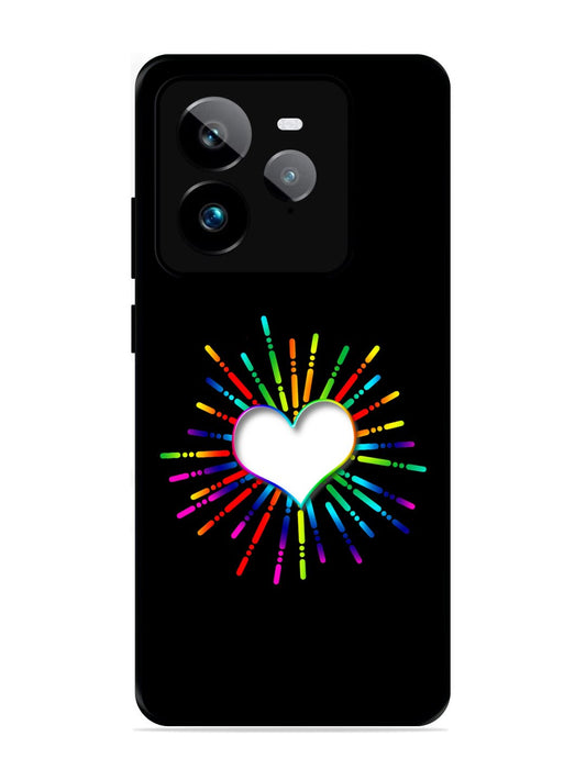 Realme GT7 Pro Colourful Heart on Black