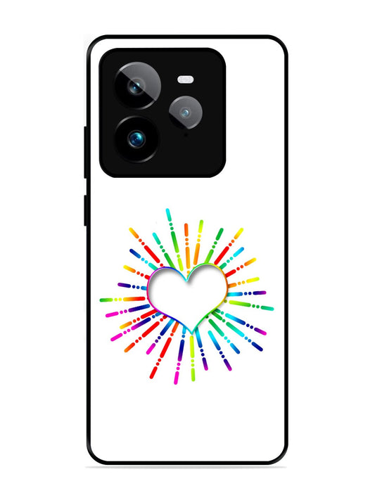 Realme GT7 Pro Colourful Heart on White